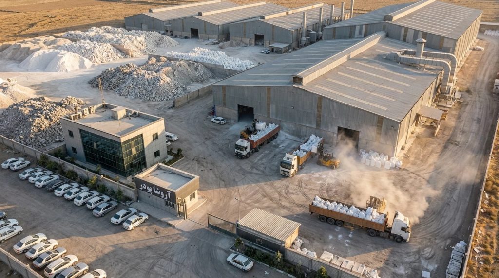 کارخانه تولید پودر کربنات کلسیم